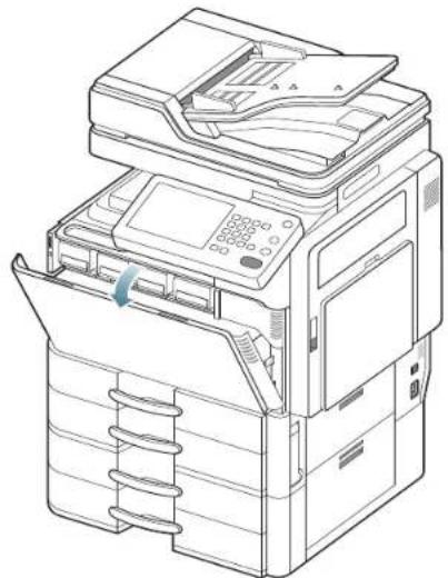 SAMSUNG MultiXpress 8240NA - Neuverteilen des Toners - 1