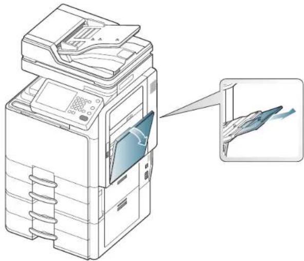 SAMSUNG MultiXpress 8240NA - Tipps zur Verwendung des Mehrzweckschachts - 1