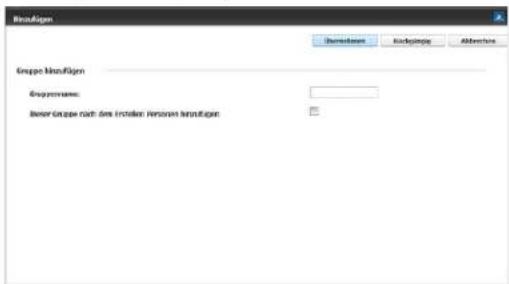 Status Status: Group name: Bayer Group nach dem instellen Personen Statusen