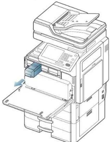 SAMSUNG MultiXpress 8240NA - Neuverteilen des Toners - 2