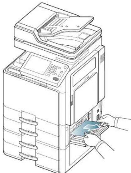 SAMSUNG MultiXpress 8240NA - Papierstau in Schacht 2 - 3