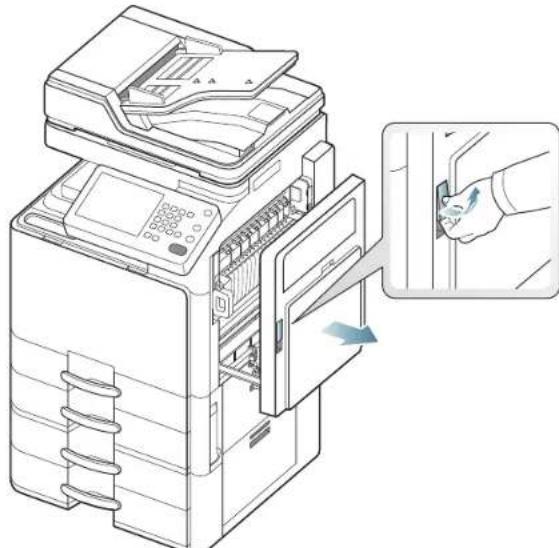 SAMSUNG MultiXpress 8240NA - Papierstau unten im Umkehrpfad (Papierstau Duplex Registrierung) - 1