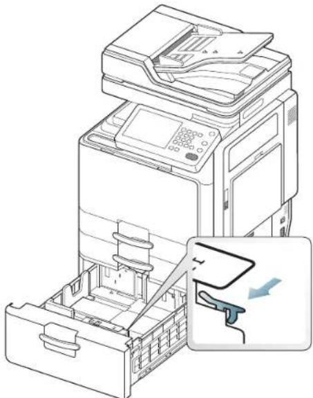SAMSUNG MultiXpress 8240NA - Optionaler Papiereinzug mit hoher Kapazität - 9