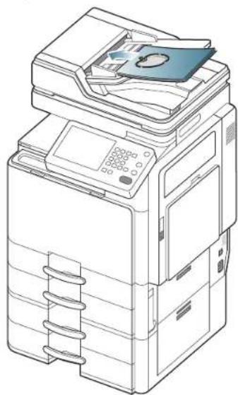 SAMSUNG MultiXpress 8240NA - Vorbereiten von Vorlagen - 2