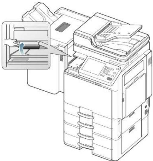 SAMSUNG MultiXpress 8240NA - Papierstau in der Finisher-Bridge - 2