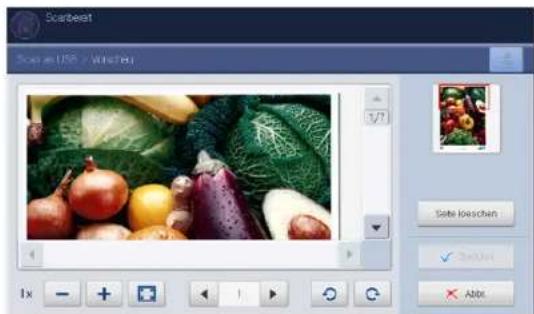 SAMSUNG MultiXpress 8240NA - Mittels der Schaltfläche „Vorschau“ - 1