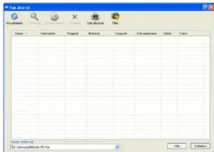 SAMSUNG MultiXpress 8240NA - Überprüfen der Liste gesendeten Faxe (Windows) - 1