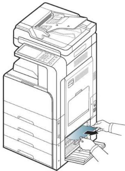 SAMSUNG MultiXpress 8128NX - Papierstau im Inneren des Geräts (Papierstau Einzug 3, 4) - 2