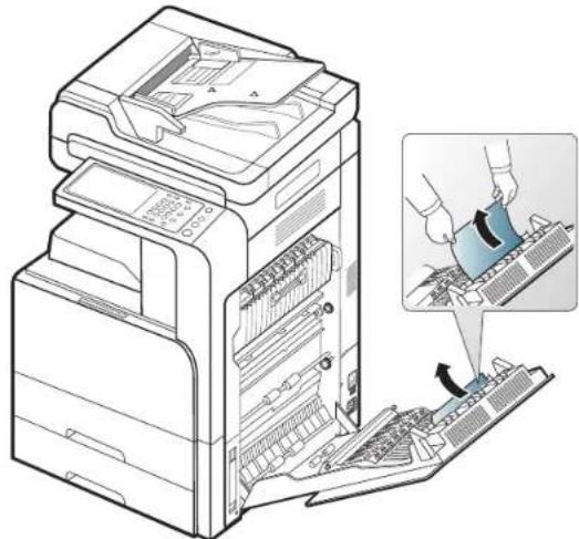 SAMSUNG MultiXpress 8128NX - Papierstau innen im Umkehrpfad (Papierstau Duplex 2) - 2