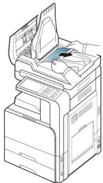 SAMSUNG MultiXpress 8128NX - Vorlagenstau im Scanner - 4