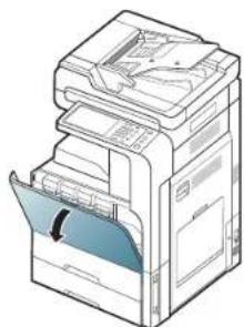 SAMSUNG MultiXpress 8128NA - Ersetzen der Tonerkartusche - 2