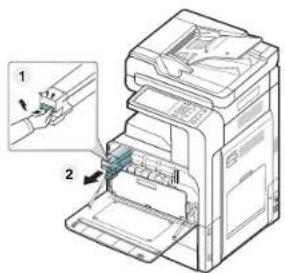 SAMSUNG MultiXpress 8128NA - Ersetzen der Tonerkartusche - 3