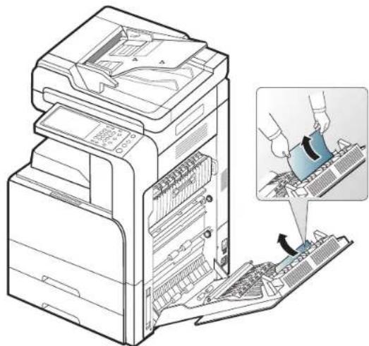 SAMSUNG MultiXpress 8128NA - Papierstau innen im Umkehrpfad (Papierstau Duplex 2) - 2