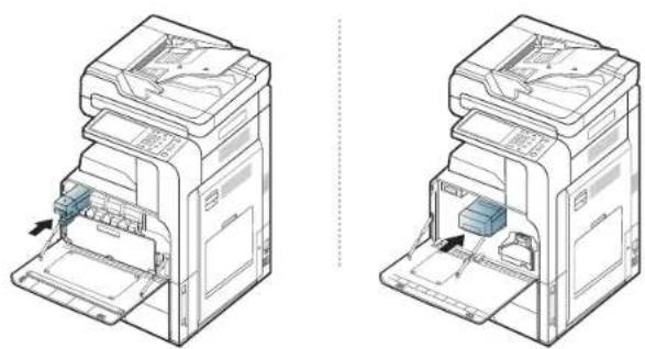 SAMSUNG MultiXpress 8128NA - Ersetzen der Tonerkartusche - 8