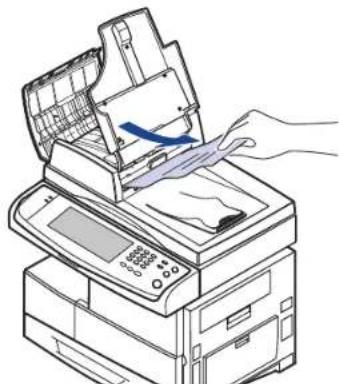 SAMSUNG MultiXpress 6555N - Fehlerhafter Einzug von Papier im Vorlageneinzug - 2