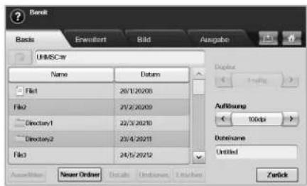 Bereit Basis Erwinflort Bild Ausgabe UHMSCW Name Datum File1 26/1/20205 File2 27/2/20209 Directory1 22/3/20210 Directory2 23/4/20211 File3 24/5/20212 Additions Newer Order Details Unidends Unidends Display Aufführung 100dpi Datobname Untitled Zertick