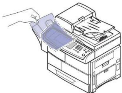 SAMSUNG MultiXpress 6555N - Papierstau am Finisher-Ausgang - 1