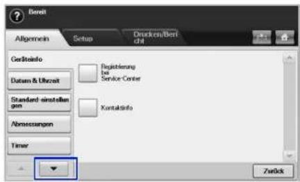 Bereit Allgemein Setup Drucken/Beri dvl GerdInfo Datum & Utrecht Standard einstellen gen Abmessungen Timer Regierung bei Service Center KontaktInfo Zurück