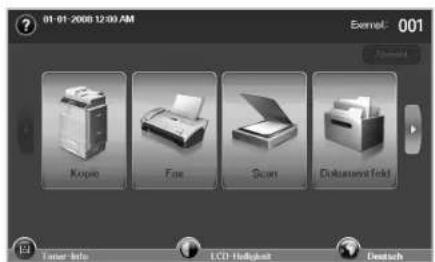 01-01-2008 12:00 AM Exenel: 001 Koper Fax Scan Dokumentfeld Tener Info LCD-Hallgat Deutsch
