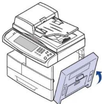 SAMSUNG MultiXpress 6555N - Im Papierausgabebereich - 2
