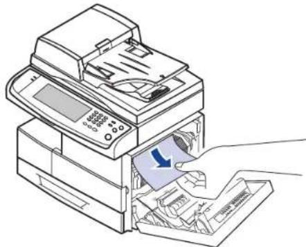 SAMSUNG MultiXpress 6555N - Im Bereich der Fixiereinheit oder der Tonerkartusche - 3