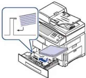 SAMSUNG MultiXpress 6555N - Einlegen von Papier in das Papierfach 1, in das optionale Fach oder in den optionalen Papiereinzug mit hoher Kapazität - 1