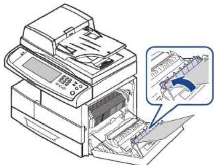 SAMSUNG MultiXpress 6555N - Im Bereich der Duplex-Einheit - 1