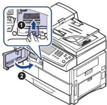 SAMSUNG MultiXpress 6555N - Papierstau im Innern des Finshers, Papierstau in Finisher-Umkehrvorr. - 4