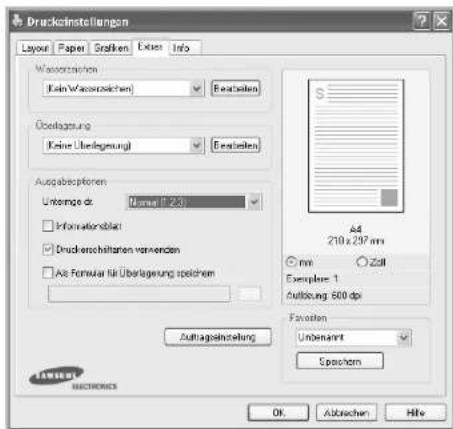 Druckinstellungen Layout Paper Stalken Exten Info Wassortrischen Köln/Wassortrischen Erfestigen Überlagung Köne Überlagung Erfestigen Ausabepfohlen Unterlöge dz: Name II 2.0 Informationslist Druckerschaffungen verwenden Als Formatur für Überlagung speichem Auftragsinstellung S A4 210 x 237 mm mm Zoll Exemplar: 1 Aufträge 600 dpi Fusion: Unteransamt Epschon OK Abbrevien Hite METHNICES