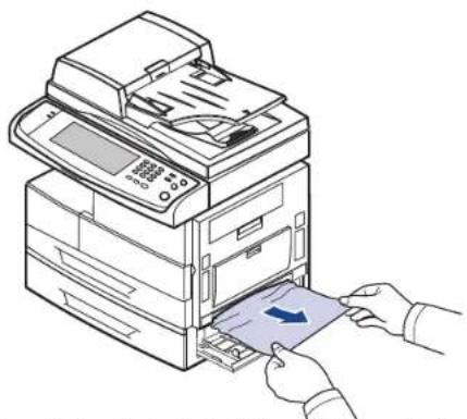 SAMSUNG MultiXpress 6555N - In Papierfach 1 - 8