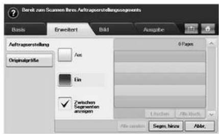 Bereit zum Scunen Ihres Antrapierstellungsegments Basis Erweitert Bild Ausgabe Antrapierstellung Originalgröße Aus Ein Zwischen Segmenten anlagen 0 Pages 1 March 2016/12/2017 File Edit View Segen, hier Abbr.