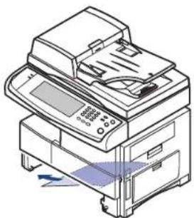 SAMSUNG MultiXpress 6555N - In Papierfach 1 - 2