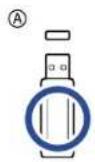 SAMSUNG MultiXpress 6555N - Einstecken eines USB-Speichergeräts - 1