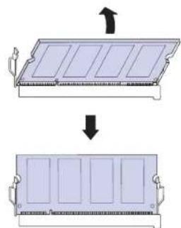 SAMSUNG MultiXpress 6555N - Installieren eines Speichermoduls - 3