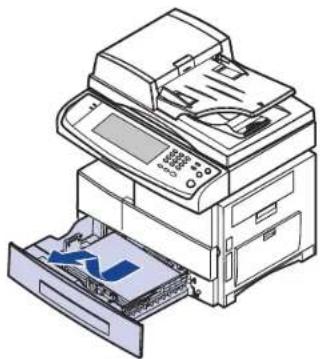 SAMSUNG MultiXpress 6555N - In Papierfach 1 - 1