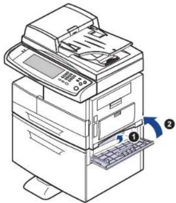 SAMSUNG MultiXpress 6555N - Im optionalen Papiereinzug mit hoher Kapazität - 6