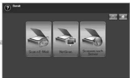 SAMSUNG MultiXpress 6555N - Überblick über den Scan-Bildschirm - 3