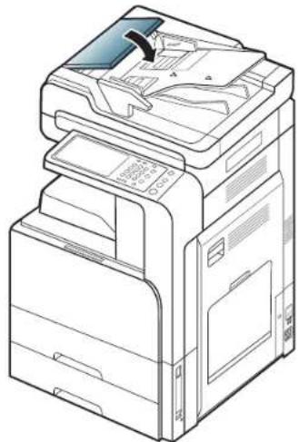 SAMSUNG MultiXpress 8123NA - Vorlagenpapierstau vor Scanner - 3