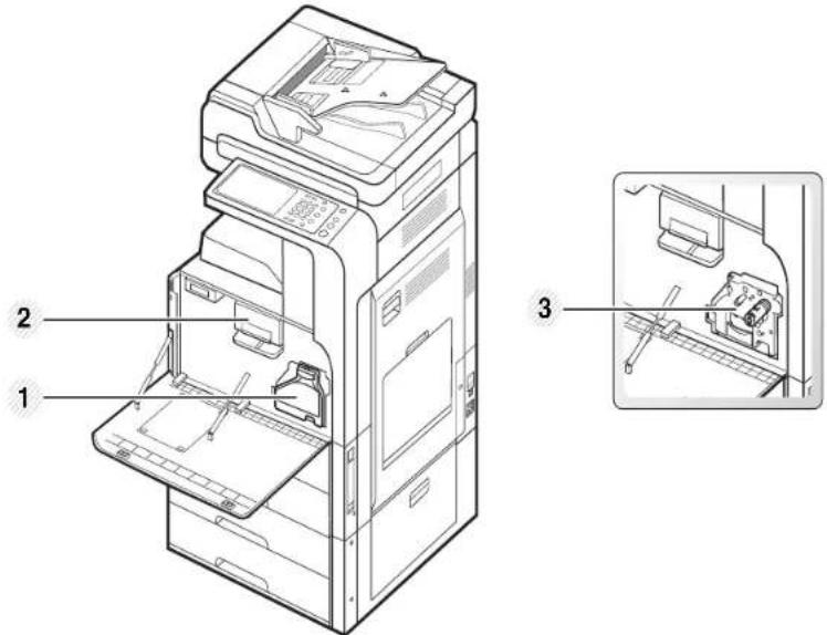 SAMSUNG MultiXpress 8123NA - Übersicht über das Gerät - 6