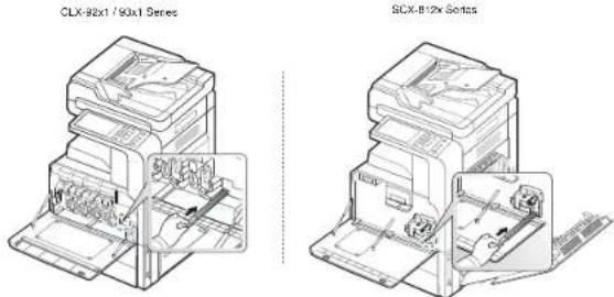CLX-92x1 / 93x1 Series SCX-B12x Gomms