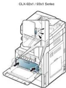 SAMSUNG MultiXpress 8123NA - Austauschen des Rest-Tonerbehälters - 3