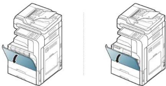 SAMSUNG MultiXpress 8123NA - Verteilen des Toners - 1