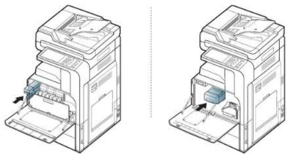 SAMSUNG MultiXpress 8123NA - Ersetzen der Tonerkartusche - 8
