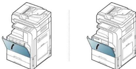 SAMSUNG MultiXpress 8123NA - Reinigen des Papierstaubstabs und der Charger der Bildeinheiten - 8