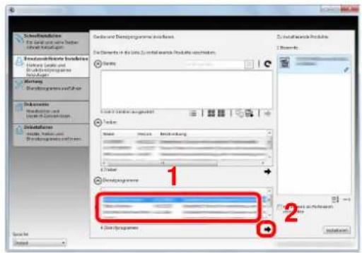 Triumph-Adler P-C3560i MFP - Installieren mit [Benutzerdefinierte Installation]. - 6