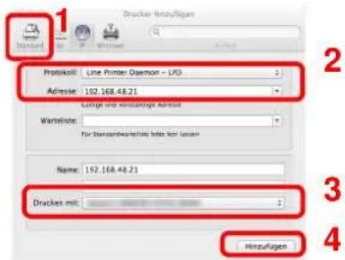 Triumph-Adler P-C3565i MFP - Drucker konfigurieren. - 4