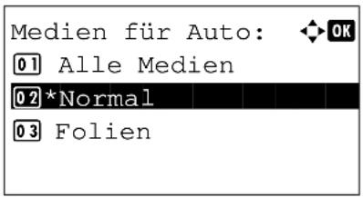 Triumph-Adler P-C2665 MFP - Medien bei automatischer Formaterkennung - 5