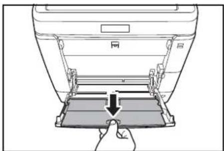 Triumph-Adler P-C2665 MFP - Papier in die Universalzufuhr einlegen - 2