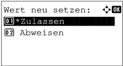 Triumph-Adler P-C2665 MFP - Wert neu setzen - 2