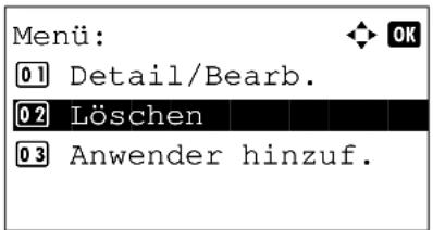 Triumph-Adler P-C2665 MFP - Löschen eines Benutzers - 2
